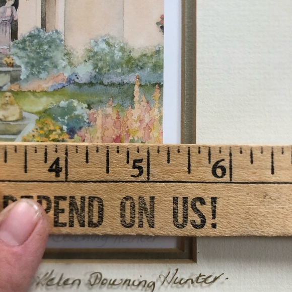 Canadian Artist Helen Downing Hunter Signed and Titled Framed Art - Picture 7 of 9